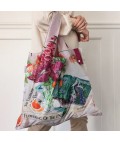 Reusable Large Shopping Bag | Poppies + Foxgloves